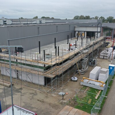 Ruwbouw kantoor fase 3